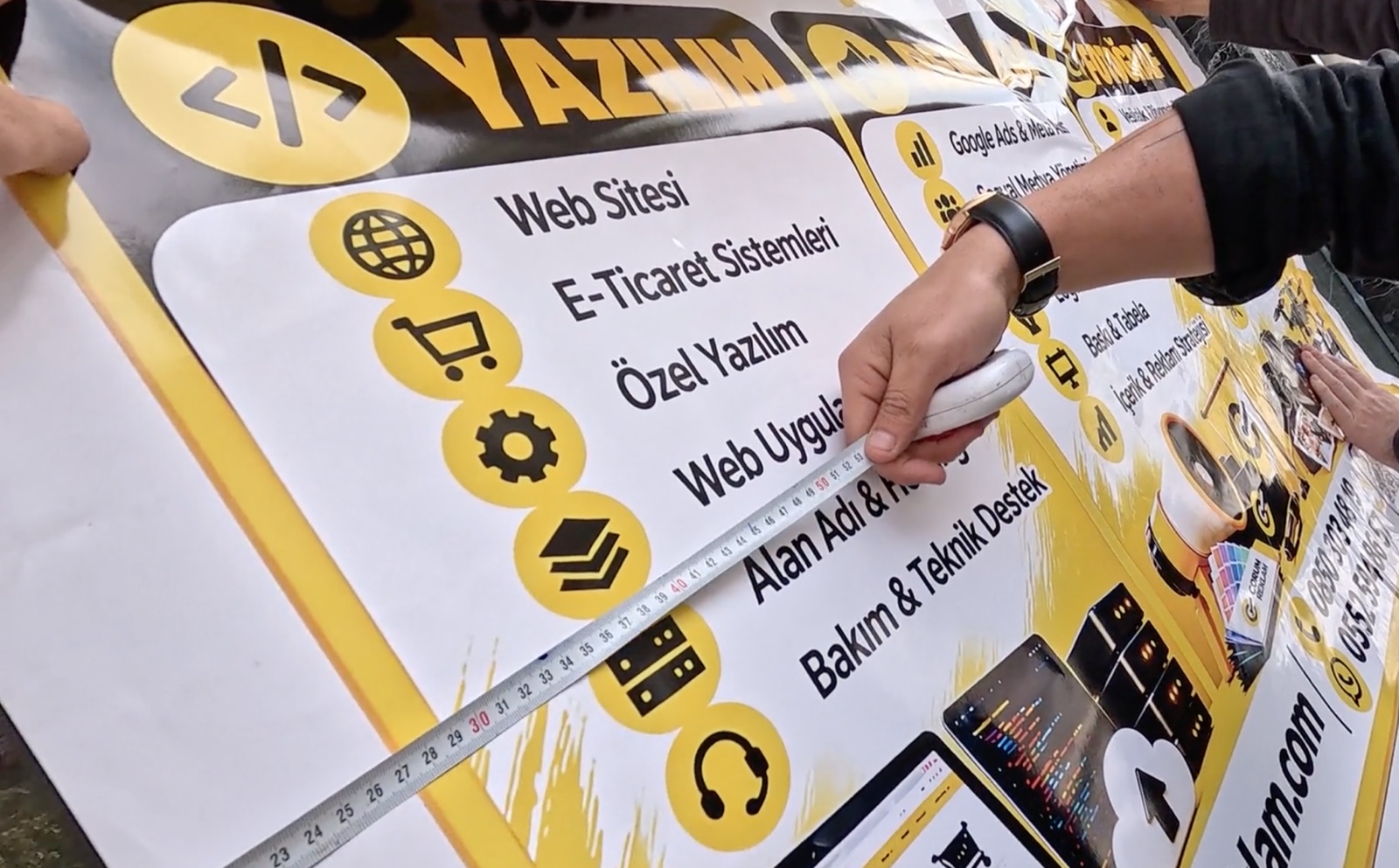 Çorum Reklam Cam Giydirme — Detayda titizlik